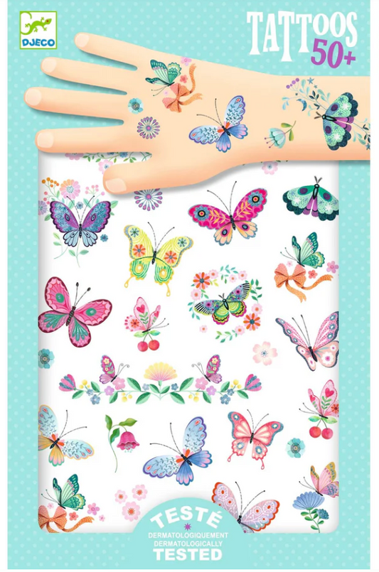Dream Butterflies Temporary Tattoos
