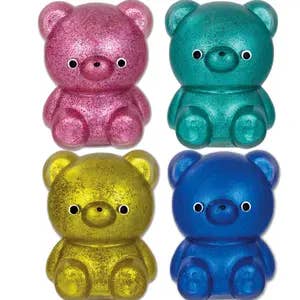 Glitter Squish Bear Sensory Toys