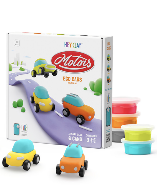 Hey Clay - Eco Cars Air-Dry Clay