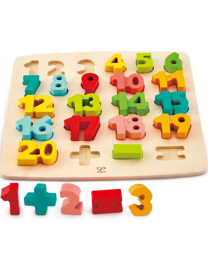 Hape Chunky Number Math Puzzle
