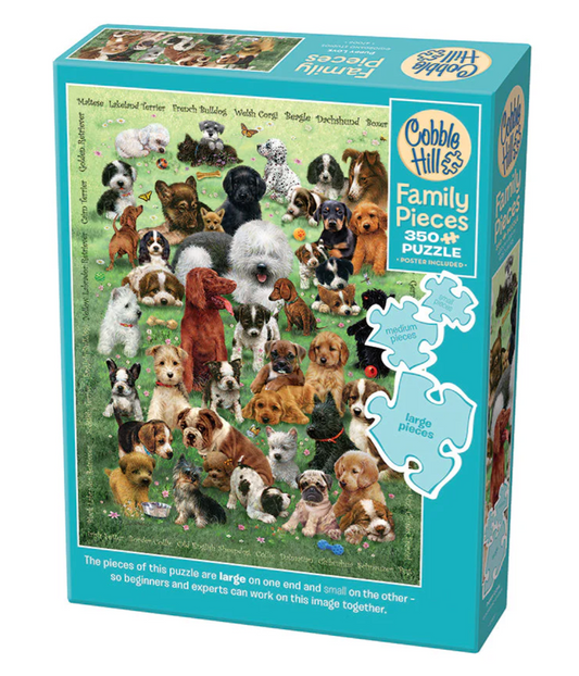 Puppy Love Puzzle - Family Pieces 350