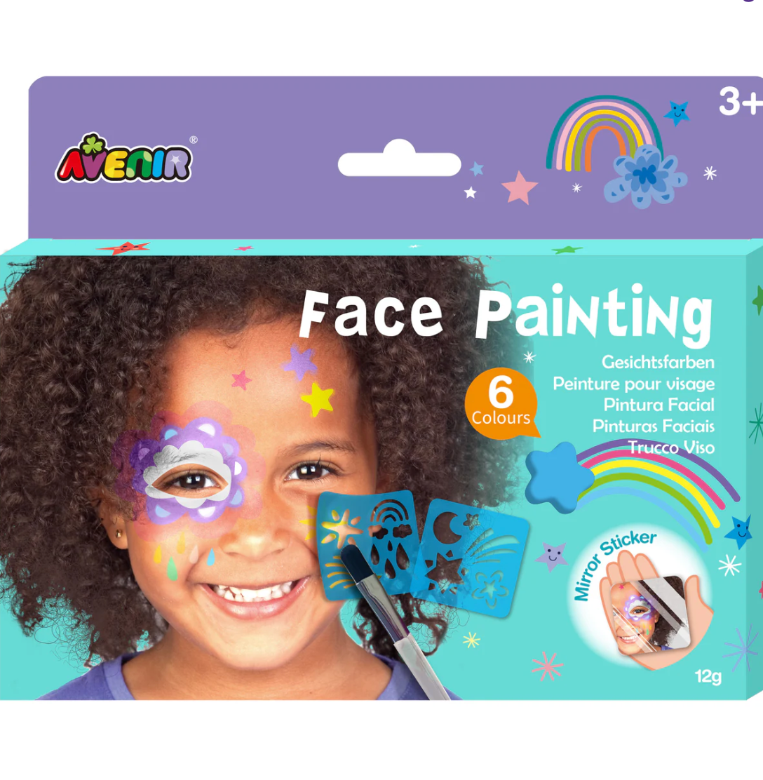 Face Painting Kit - Stars & Rainbows