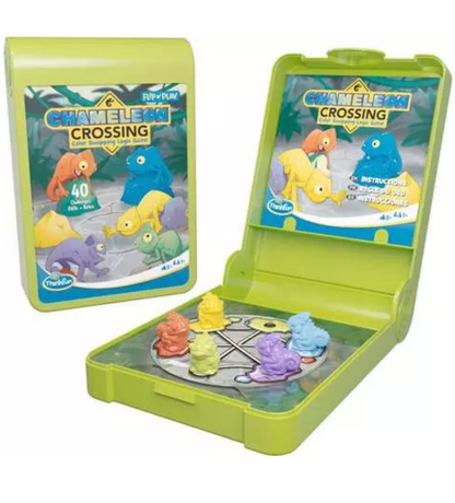 Flip N' Play Travel Game - Chameleon Crossing