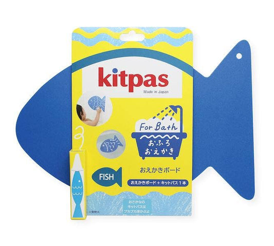 Kitpas for Bath (Drawing board set) with Fish board