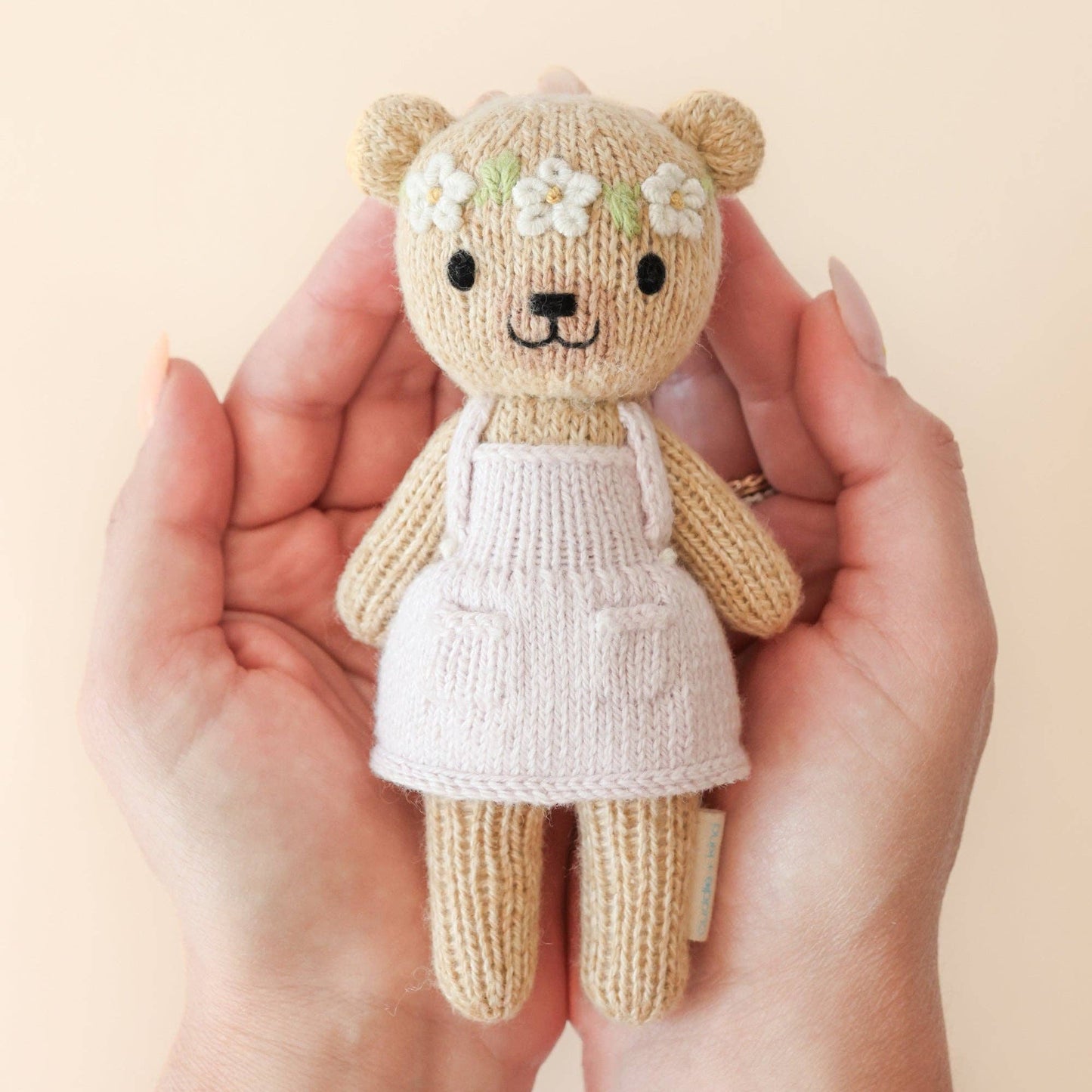 Tiny Olivia the honey bear, gives 10 meals cuddle + kind