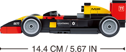 Car Club F1 Racer Building Brick Kit (120 Pcs)