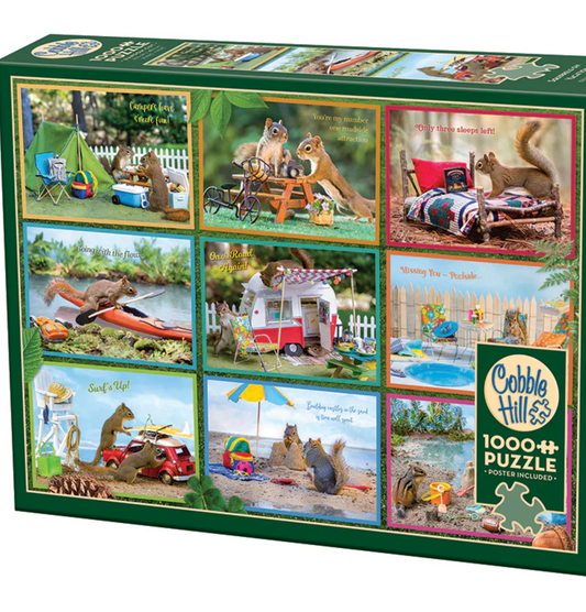 Squirrels on Vacation | 1000 Piece