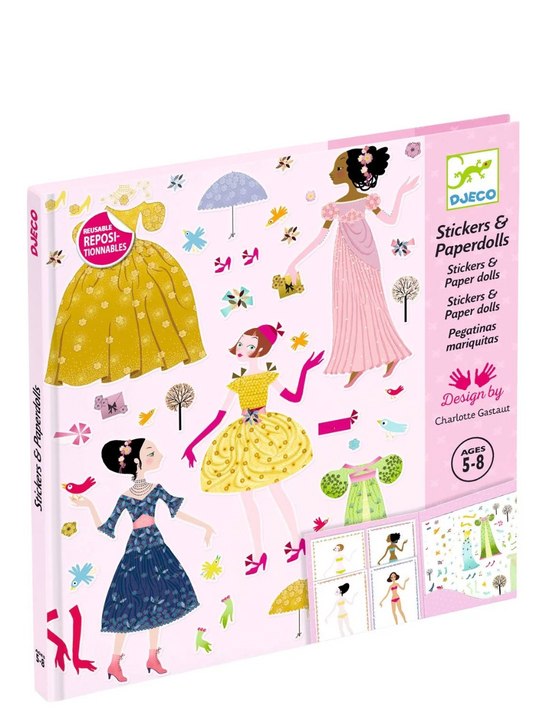 Paper Dolls Dresses Through the Seasons