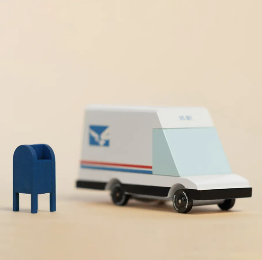 Futuristic Mail Van