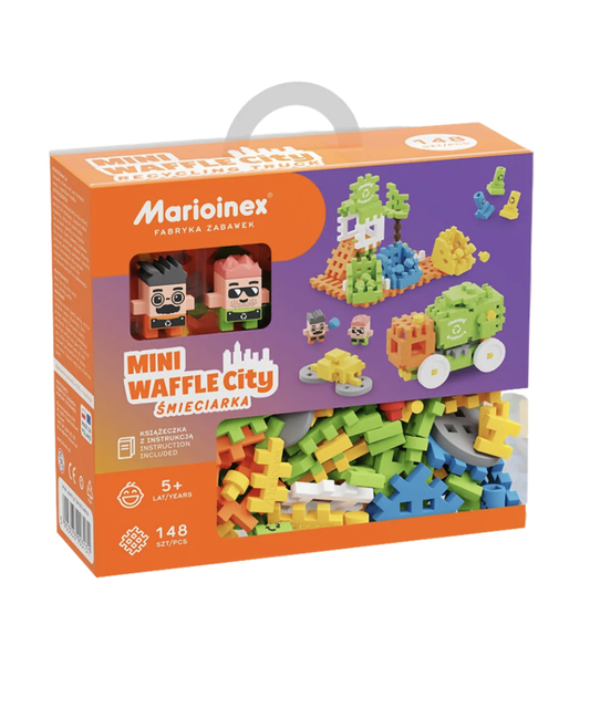 Marioinex Mini Waffle City - Recycling Truck