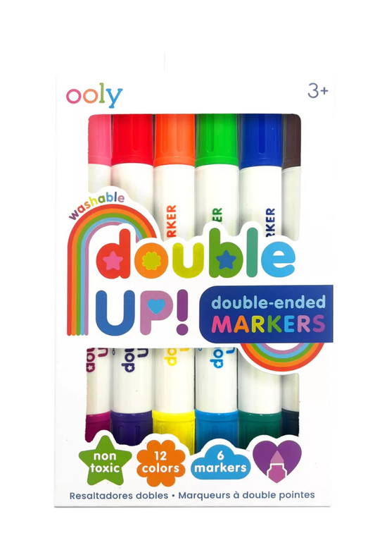 Double Up! Double-Ended Markers - Set of 6