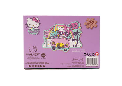 Hello Kitty Wooden Jigsaw Puzzle: Kawaii