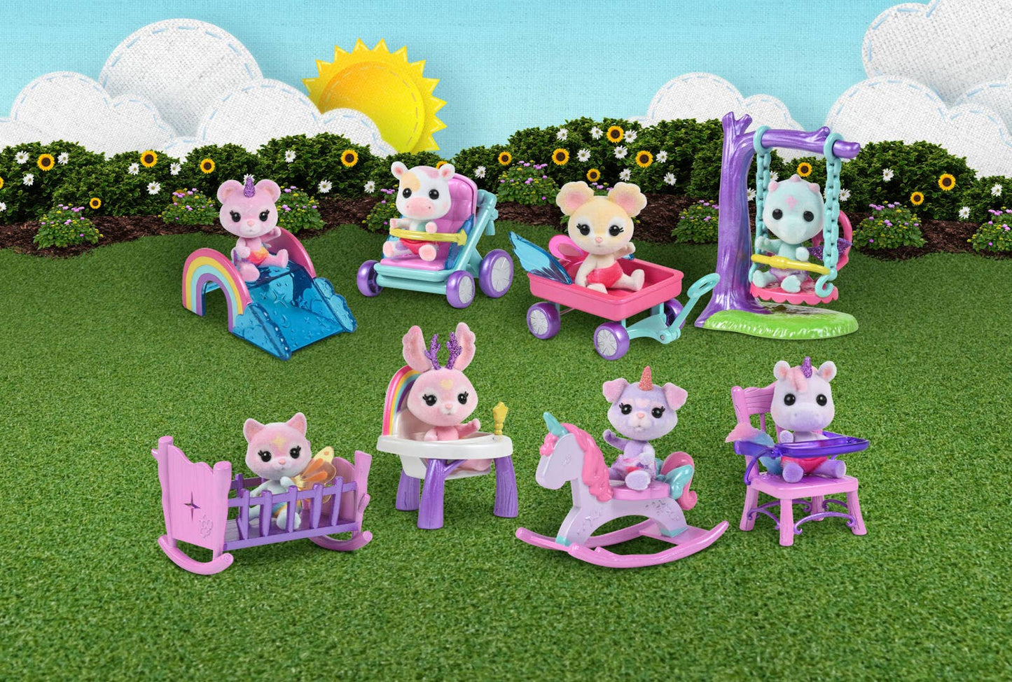 Honey Bee Acres Rainbow Ridge Animal Babies