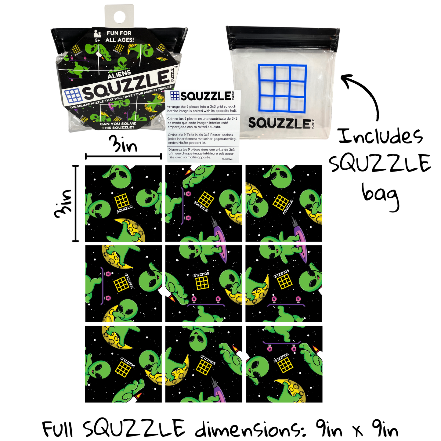 Aliens Squzzle Puzzle