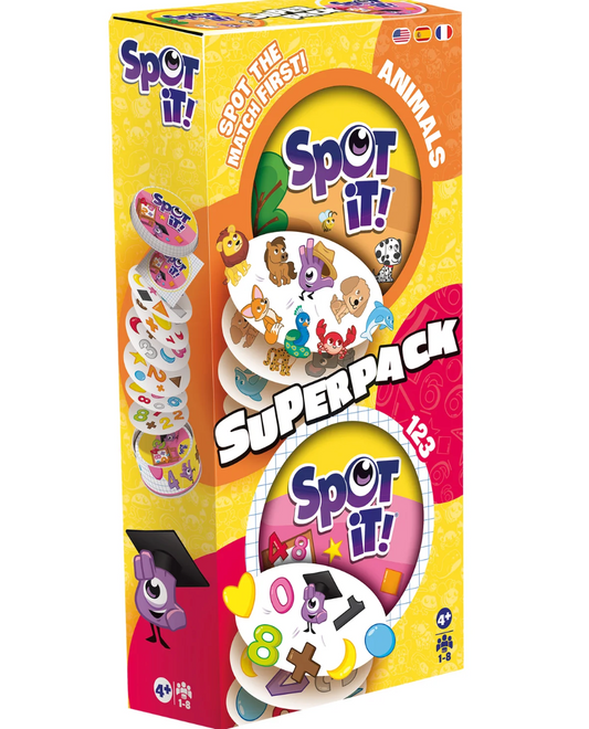 Spot It! Super Pack Kids