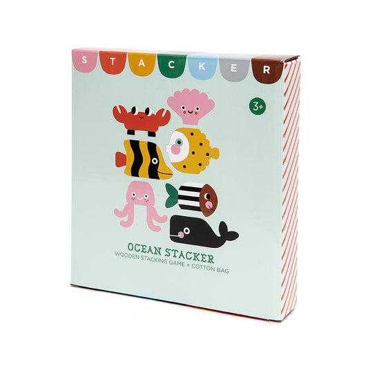 Wooden Ocean Stacker - Petit Monkey