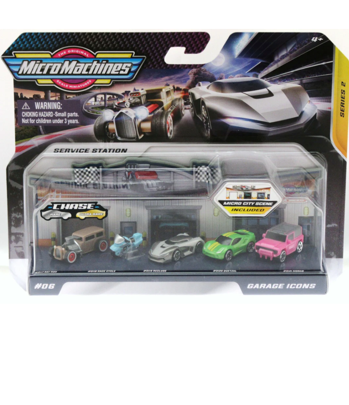 Micro Machines Garage Icons Set - Series 2