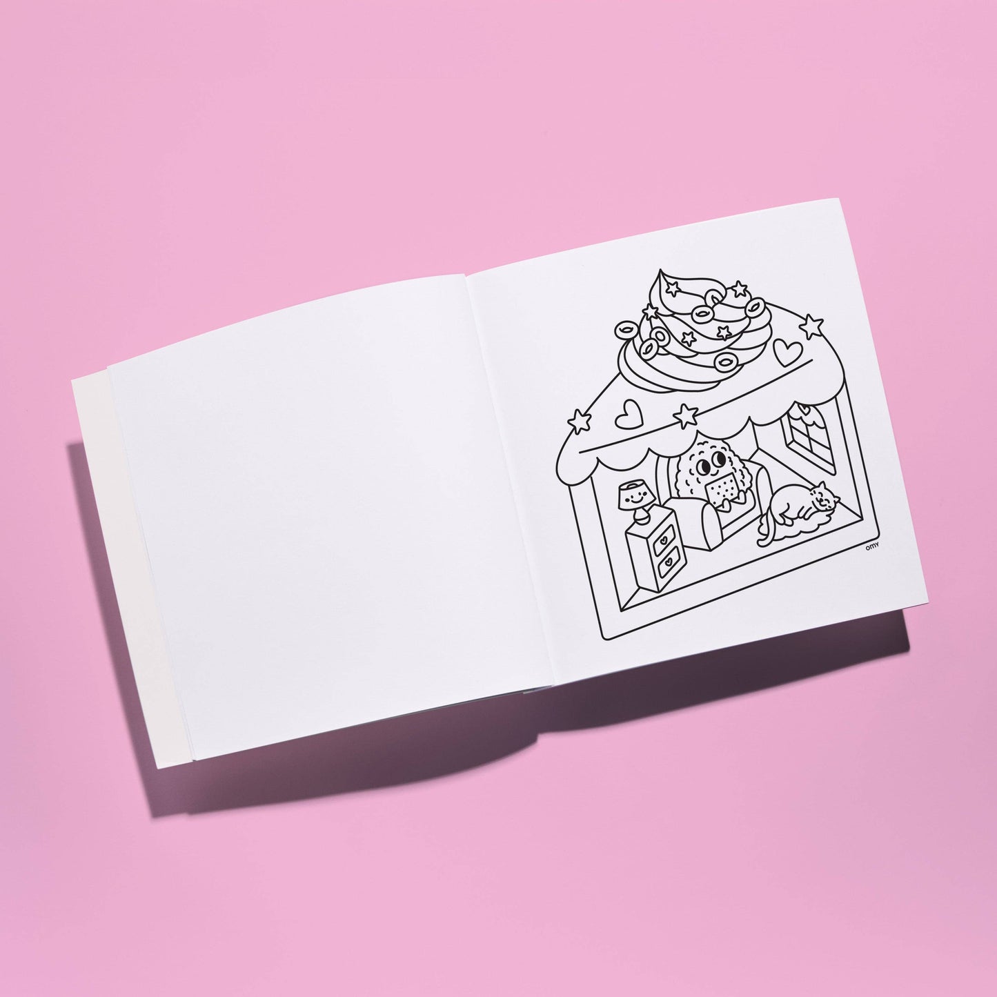 COZY ART COLORING BOOK kawaii