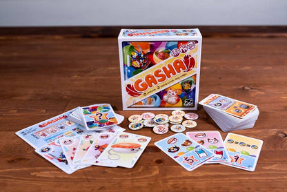 Gasha Card Game for 2-6 Players, Ages 7+