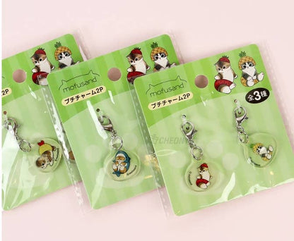 Mofusand Mini Deco Charm 2Pcs SET