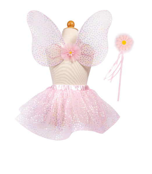 Crazy for Daisies Tutu, Wand & Wing Set, Size 4-6