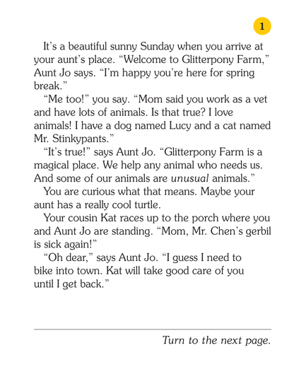 Glitterpony Farm, Children's Book