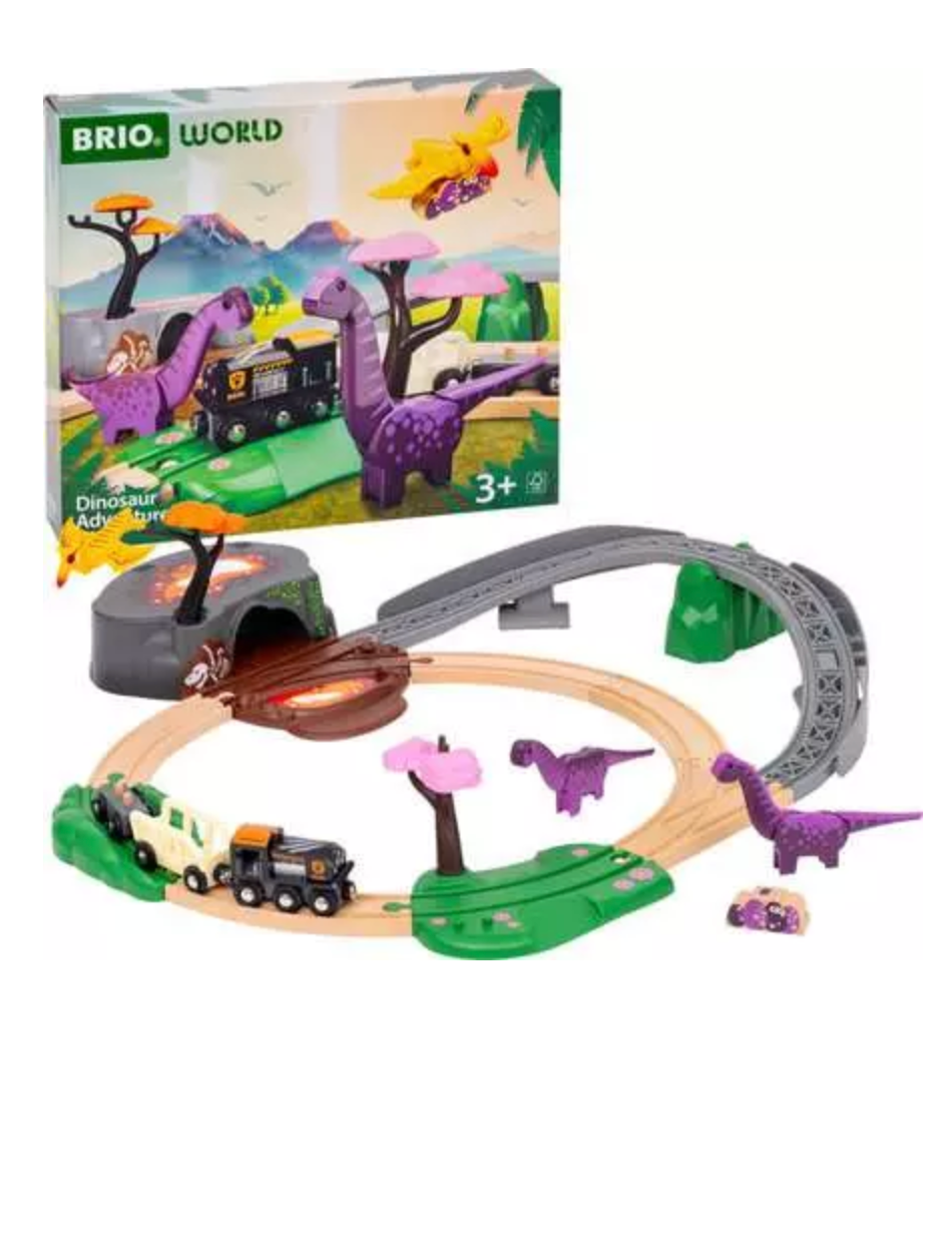 BRIO World Dinosaur Adventure Set