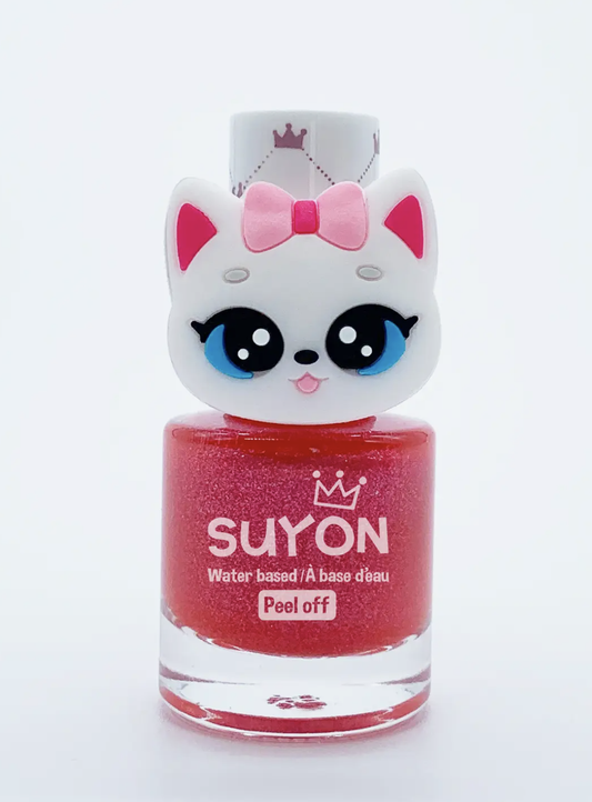 Kitty Ring Nail Polish - Shimmer Pink