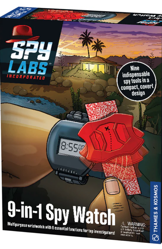Spy Labs: 9-in-1 Spy Watch