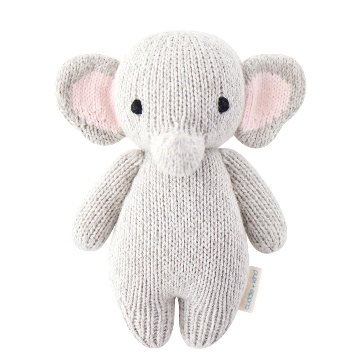 Baby elephant, gives 5 meals cudddle + kind