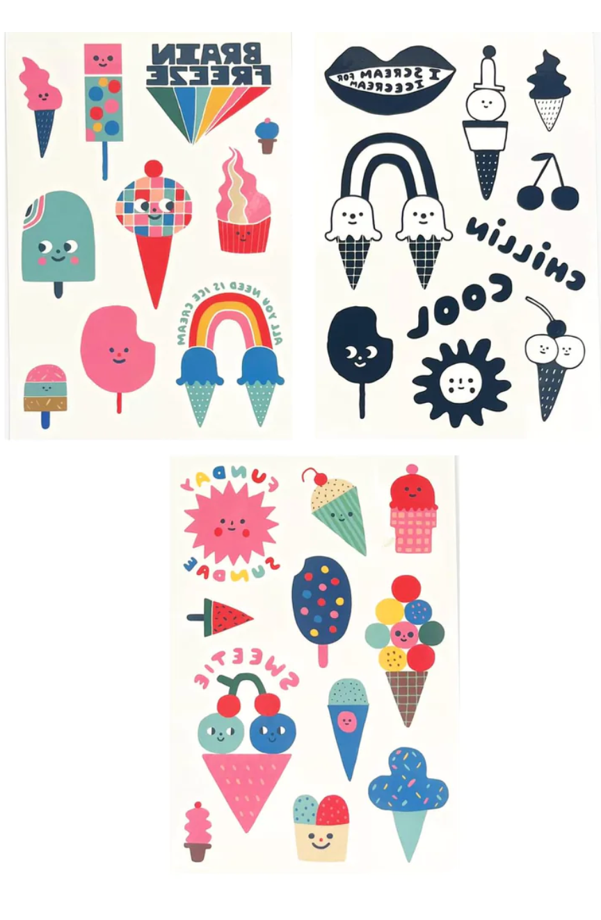 Mini Tattoo-Palooza x Suzy Ultman: Ice Cream Party