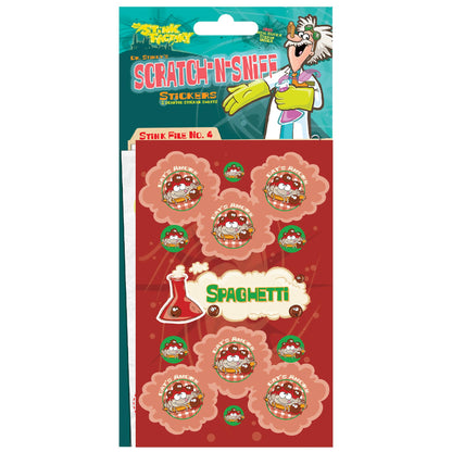Spaghetti Scratch-N Sniff Sticker