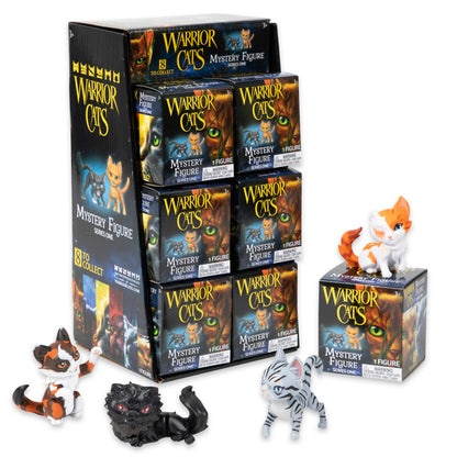 Warrior Cats Mystery Figures Series One in Display