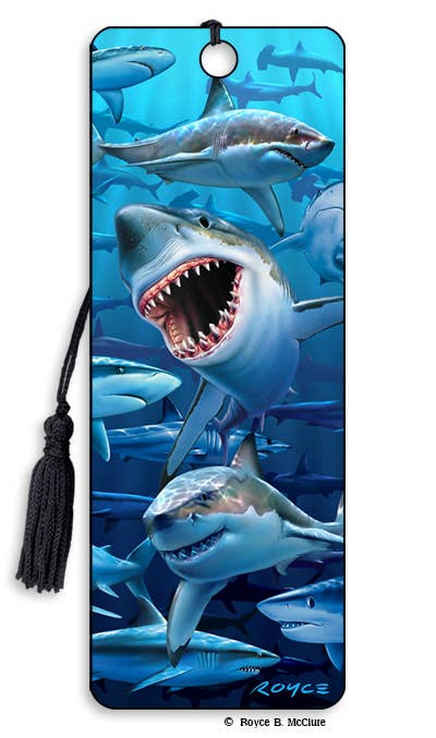 3D Royce bookmark - Wish You Were Here (Shark)