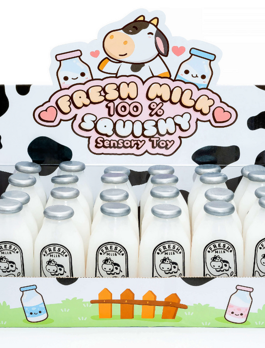 Fresh Milk Squishy Sensory Toy