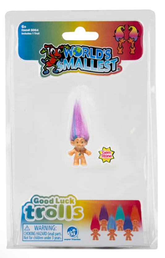 World's Smallest Good Luck Trolls