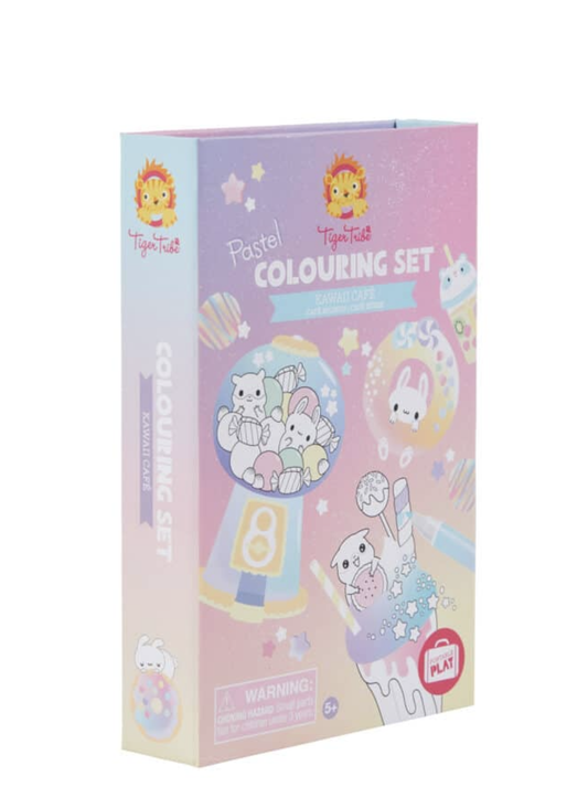 Kawaii Cafe Coloring Set