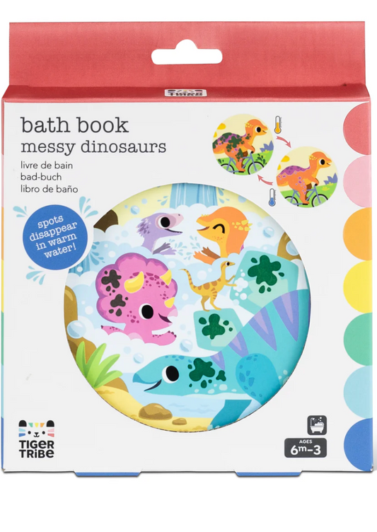 Bath Book - Messy Dinosaurs