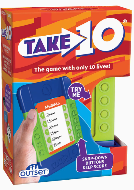 Take 10 Travel Edition Card Game