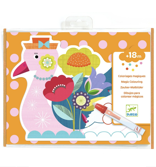 Djeco Animalo-Len Paint With Water Activity Set