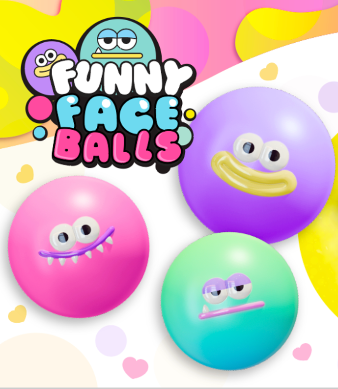 Funny Face Balls Mega