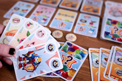 Gasha Card Game for 2-6 Players, Ages 7+