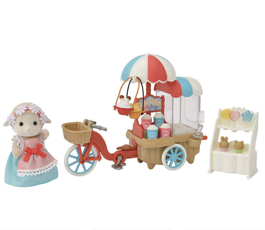 Calico Critters - Popcorn Delivery Trike
