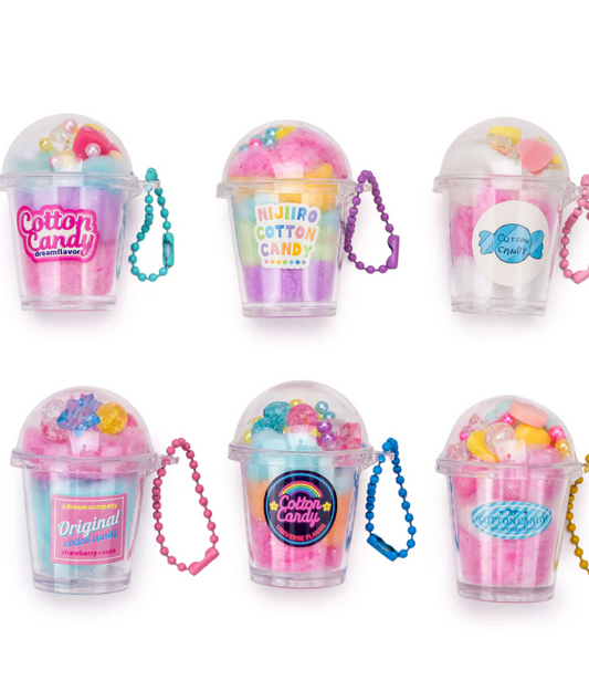 Colorful Cotton Candy Capsule