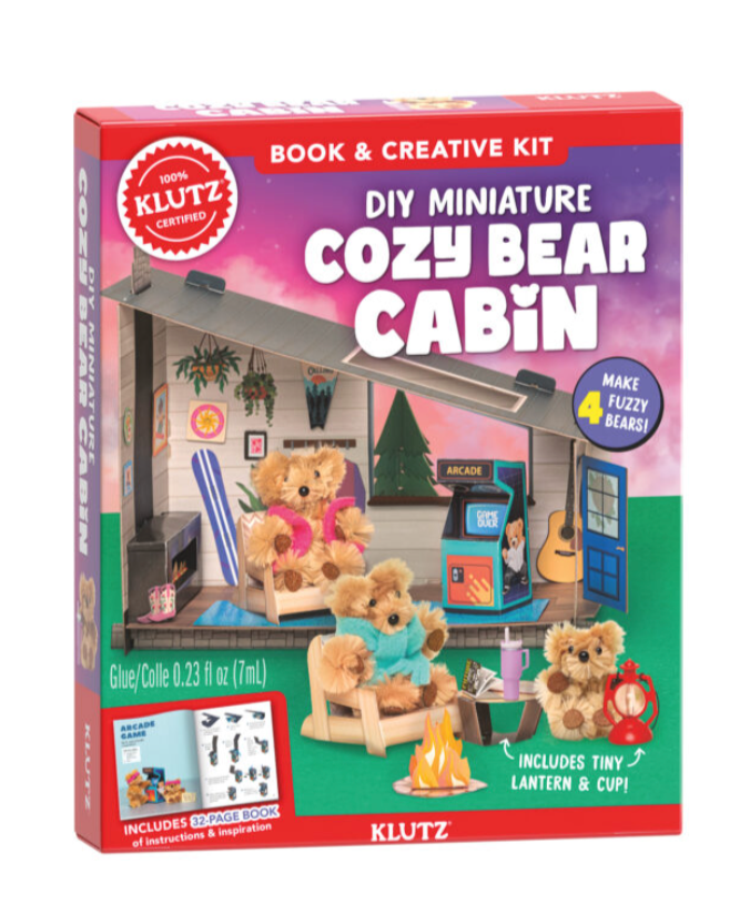 Klutz: DIY Miniature Cozy Bear Cabin