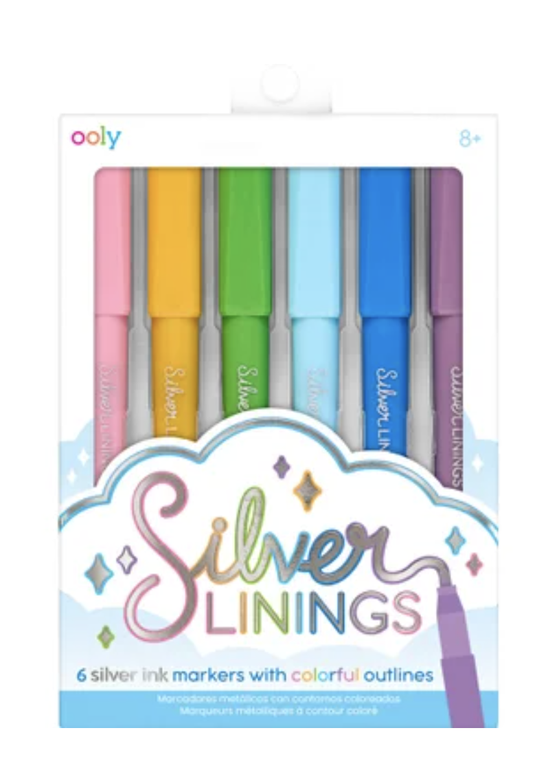 Silver Linings Outline Markers