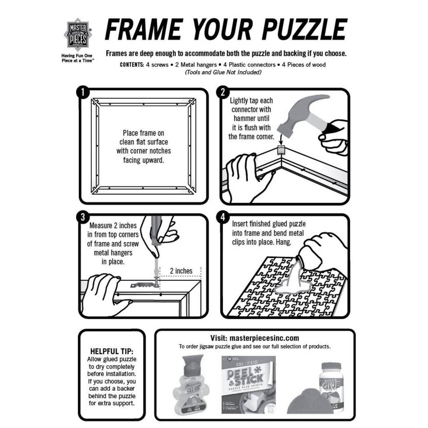 Wood Puzzle Frame - 19.25"x26.75"