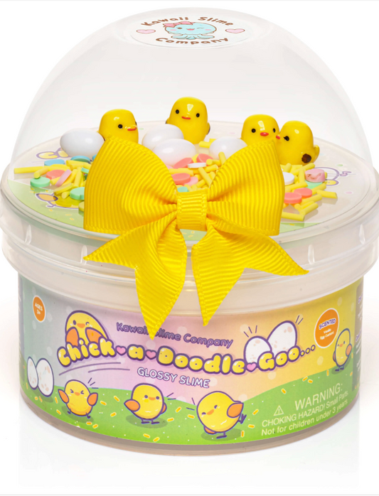 Chick-A-Doodle-Goo Glossy Slime