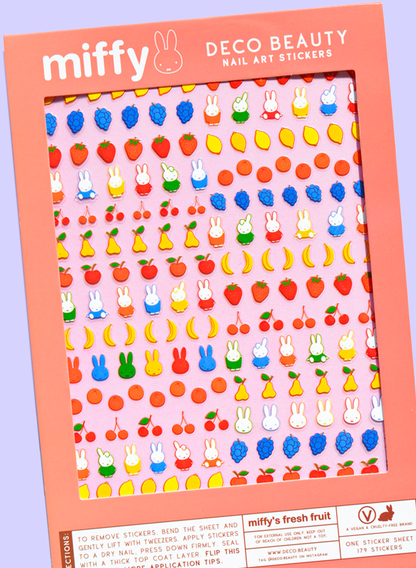 MIFFY'S FRESH FRUIT Nail Stickers