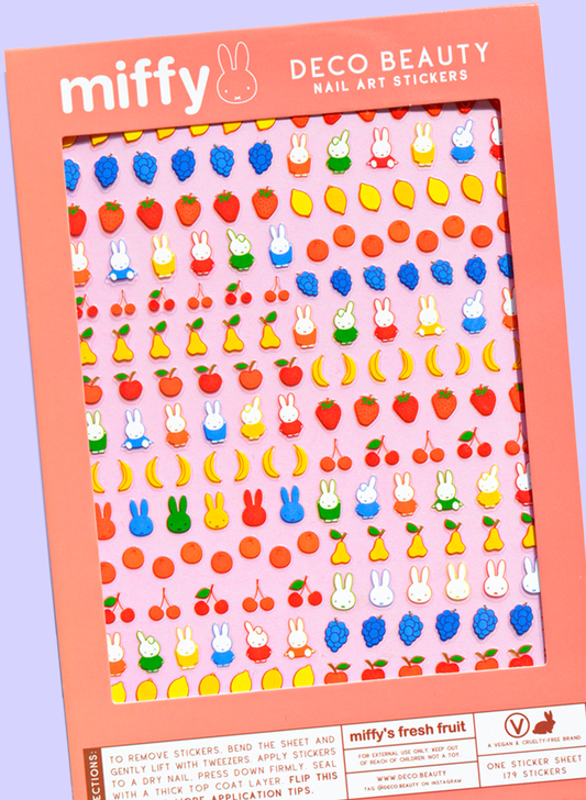 MIFFY'S FRESH FRUIT Nail Stickers